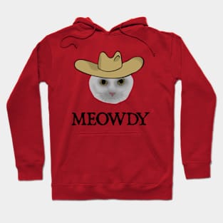 Meowdy Funny Cat Meowdy Meme Hoodie